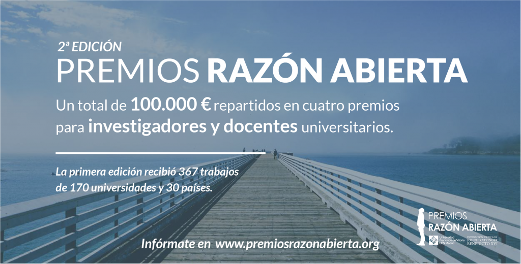 Premios Razón Abierta Comunicación y Hombre